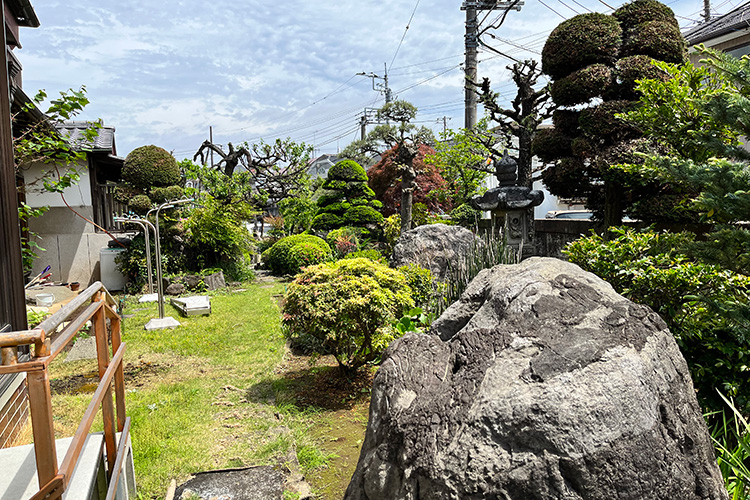“利家庵”の庭写真