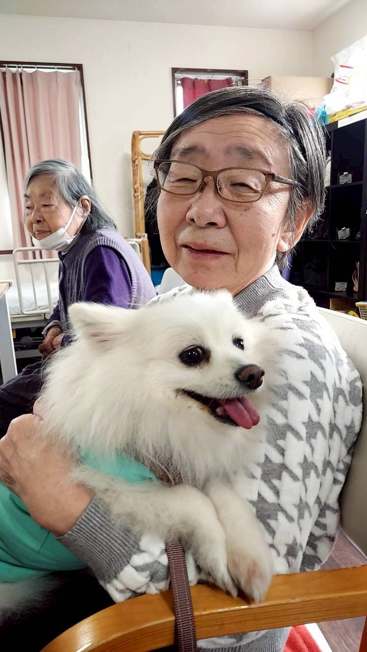 ワンちゃんが遊びにきてくれました🐶